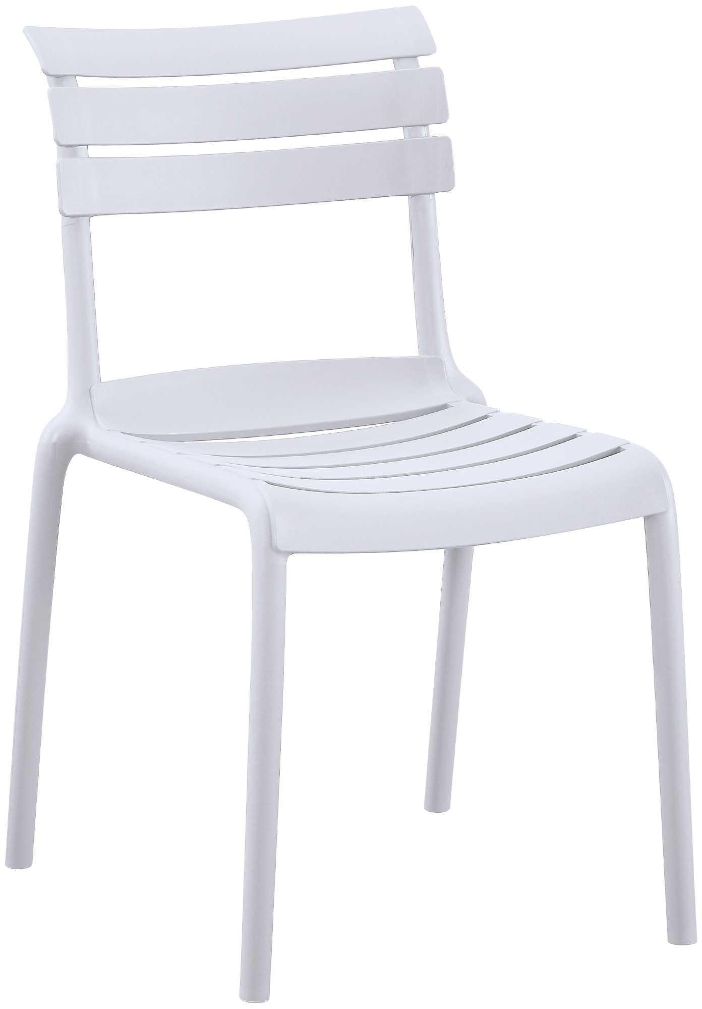 GARTENSTUHL Kunststoff Weiß - Weiß, Kunststoff (49/82/59cm) - CLP