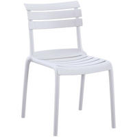 GARTENSTUHL Kunststoff Weiß - Weiß, Kunststoff (49/82/59cm) - CLP
