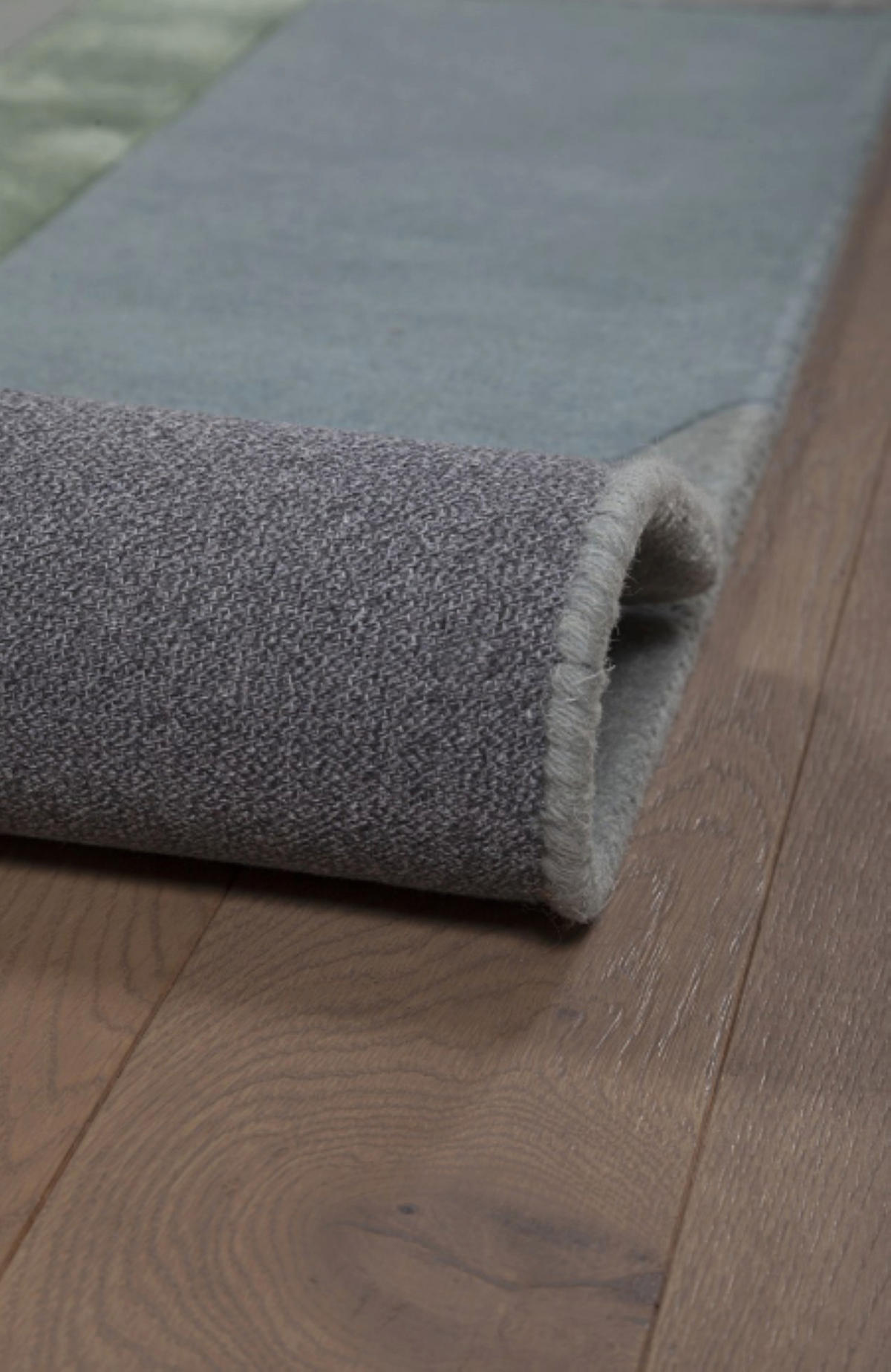 TEPPICH modern handgetuftet Wolle Viskose RICHMOND Grün 200 x 300 cm - Grün, Naturmaterialien (200/300cm) - Novatrend