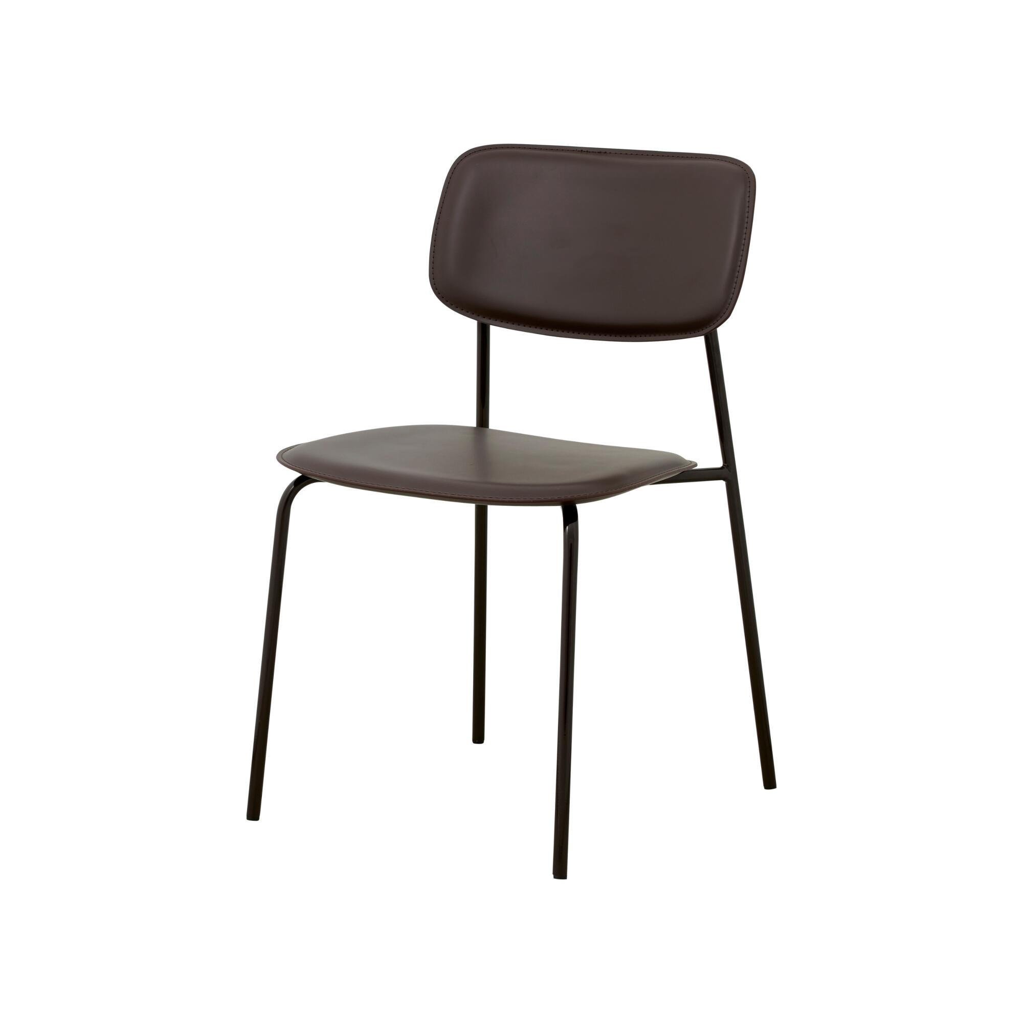 ESSZIMMERSTUHL ESA Braun 45x50x79 cm - Braun, Kunststoff (45/79/50cm) - FURNLUX