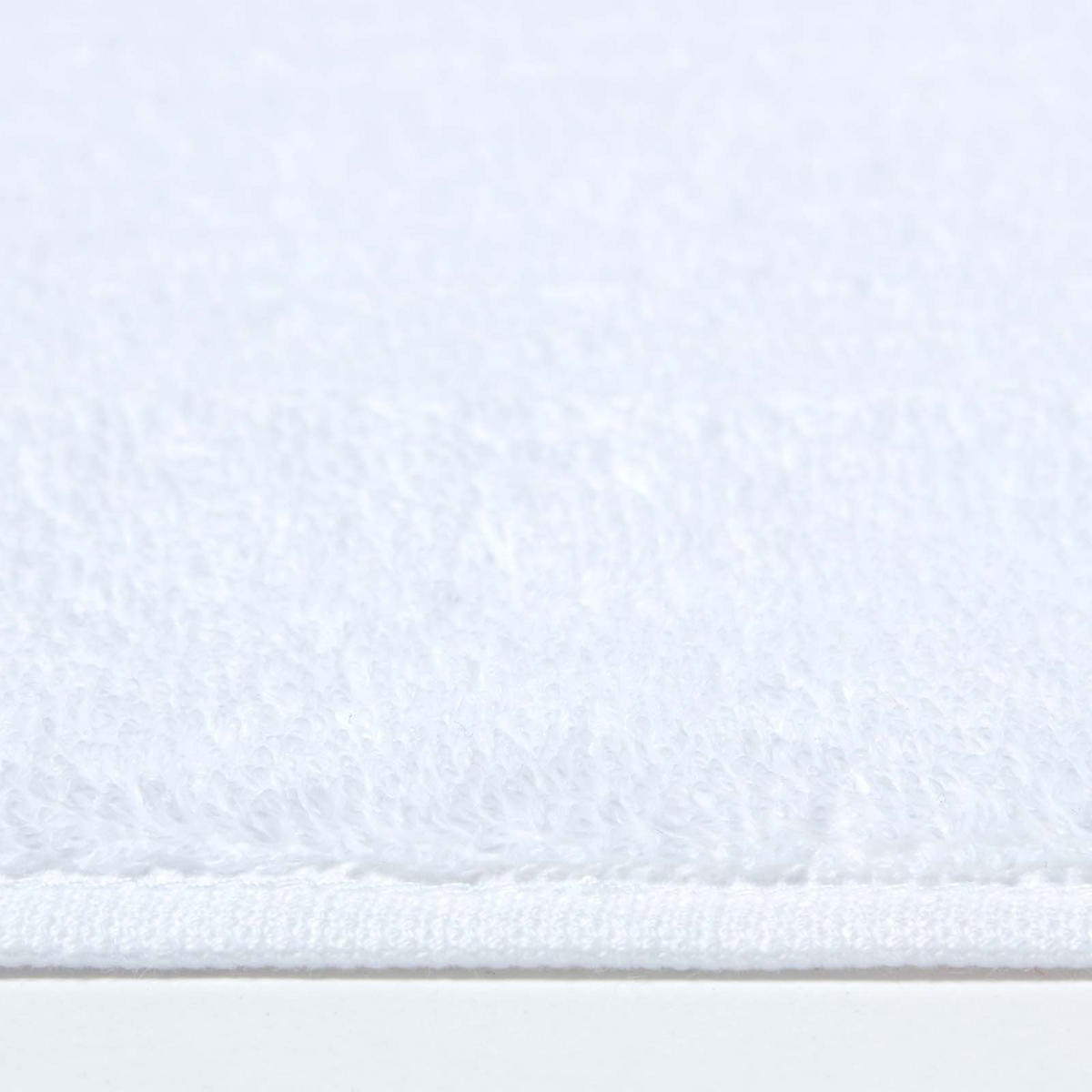 BADEMATTE Imperial 50/80 cm, Baumwolle - Weiß, Textil (50/80cm) - Homescapes