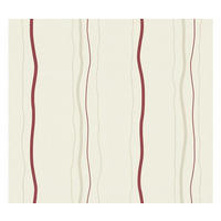 VLIESTAPETE Beige 53/1005 cm - Beige/Rot, Textil (53/1cm) - KUNSTLOFT