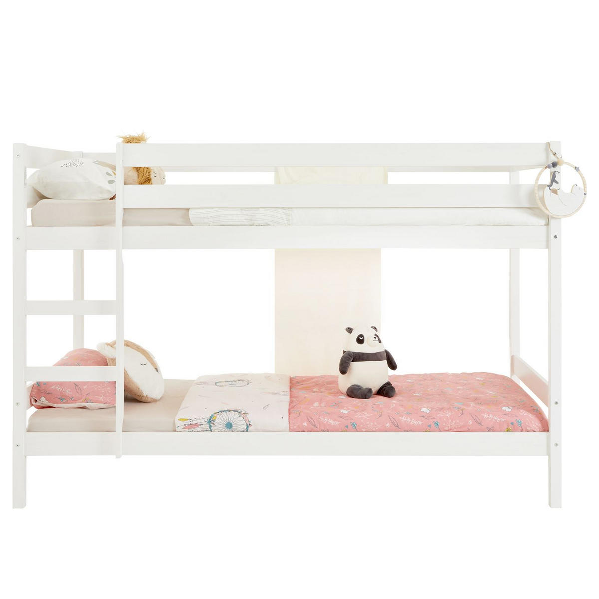 ETAGENBETT FELIX 90X200 CM - Weiß, Holz (97/140/206cm) - IDIMEX