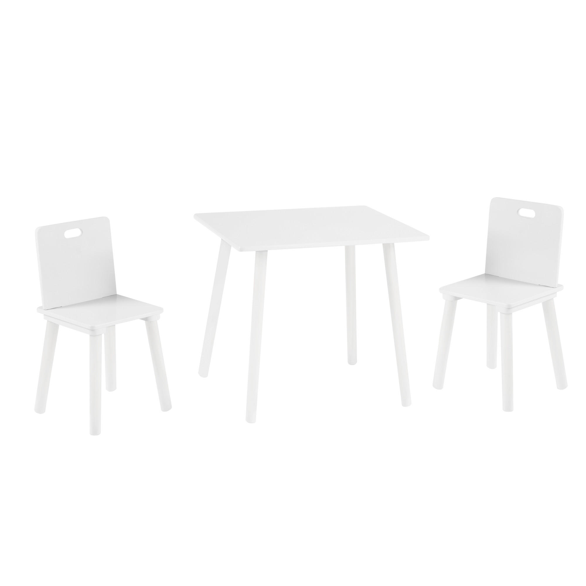 KINDERSITZGRUPPE - Weiß, Holzwerkstoff (60/54/50cm) - Roba