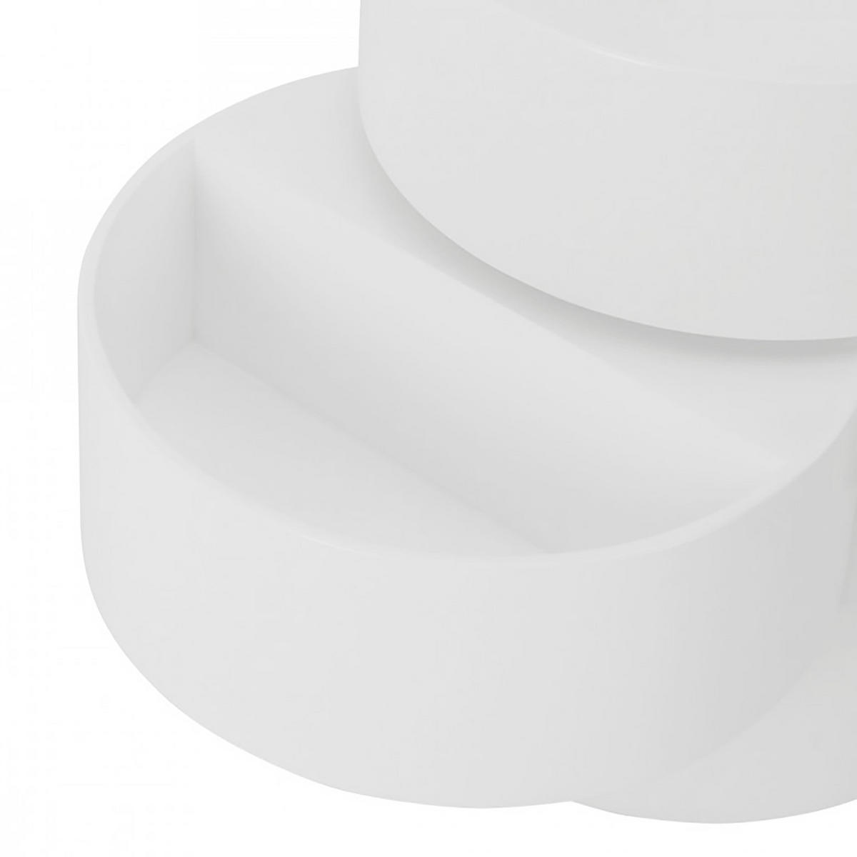 BEISTELLTISCH - Weiß, Holzwerkstoff (40/40/51cm) - home24