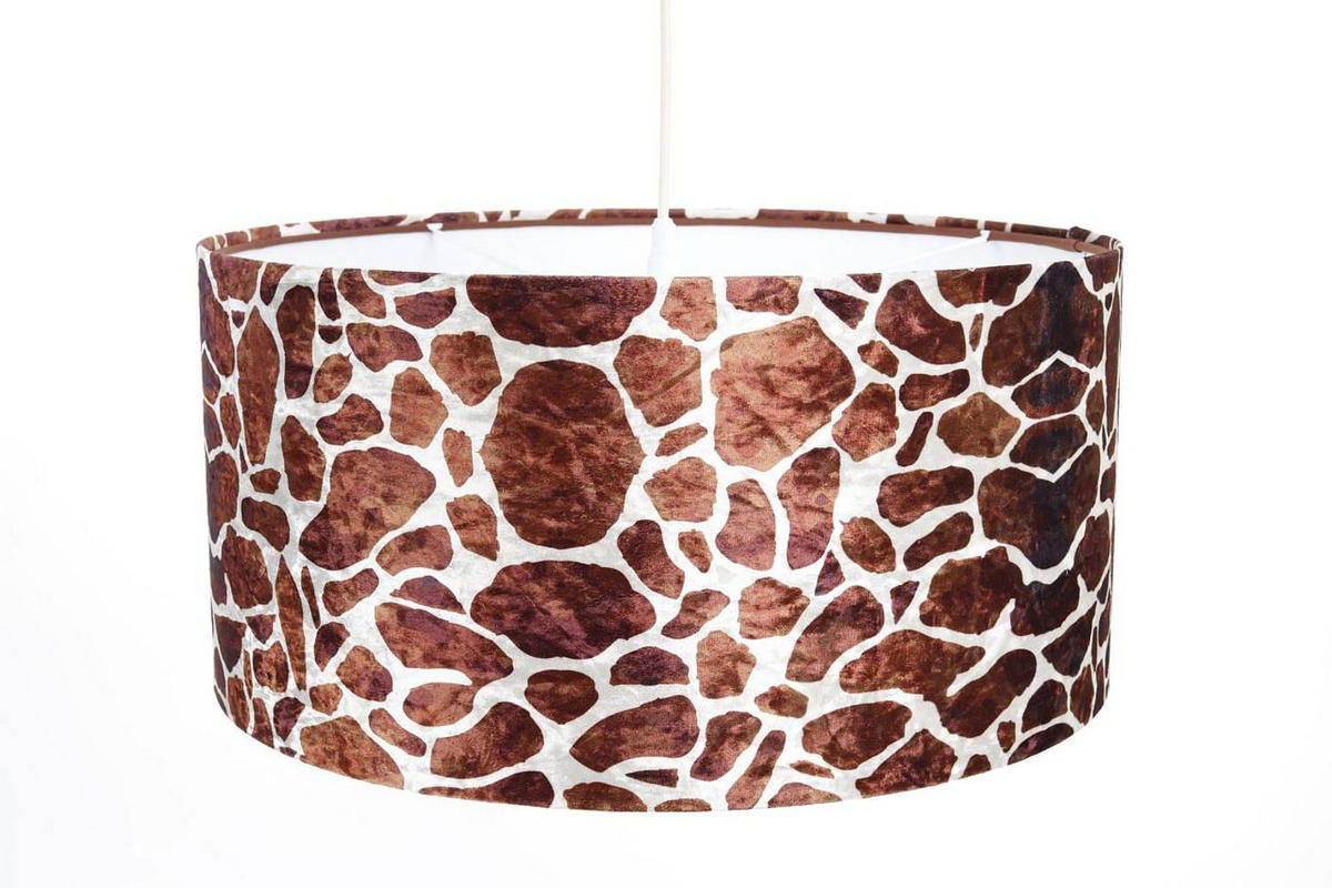 HÄNGELEUCHTE Weiß 60/30 cm - Weiß/Braun, Kunststoff (60/0.8/30cm) - ONZENO