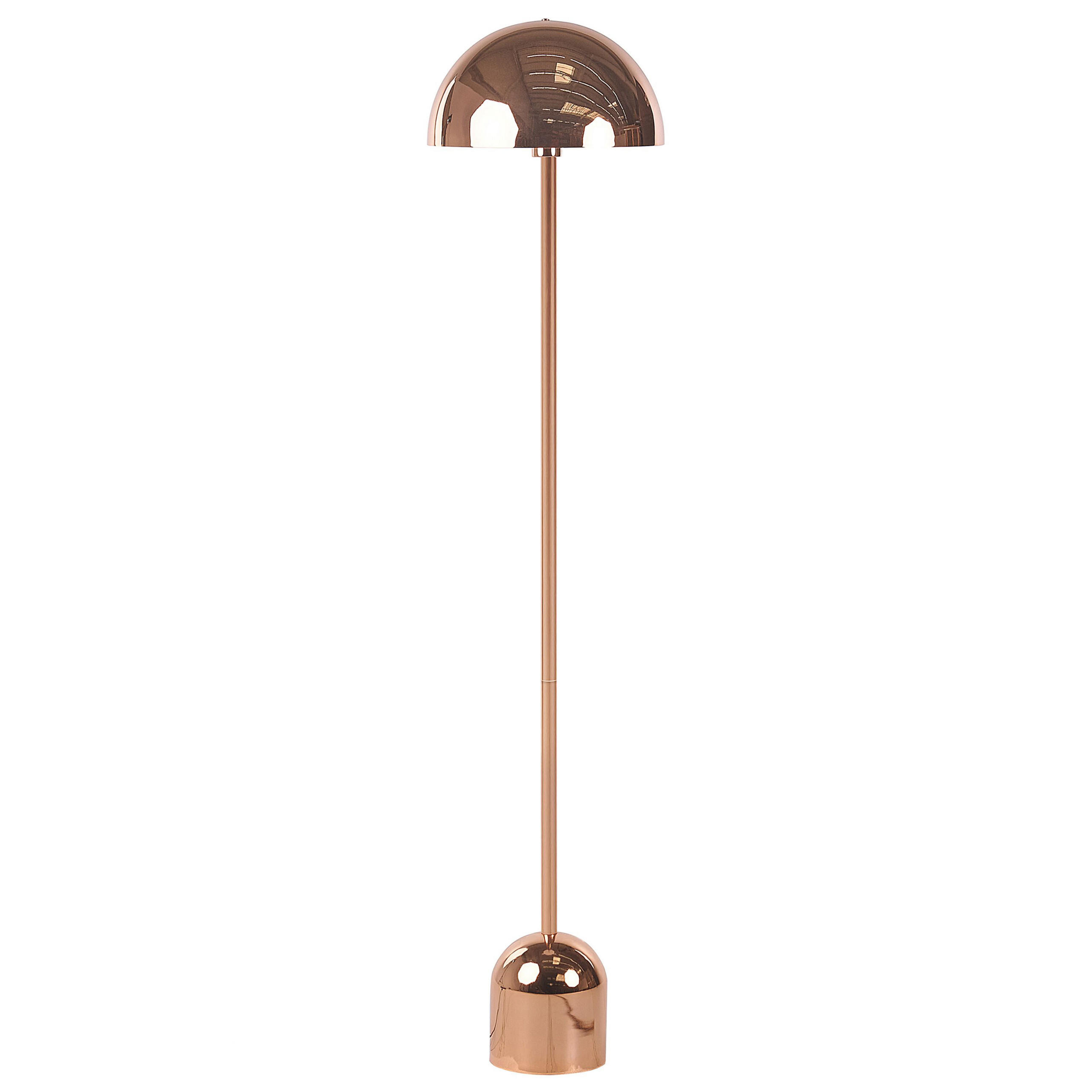 STEHLAMPE Macasia 35/35/158 cm - Kupferfarben, Metall (35/36/158cm) - Beliani