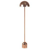 STEHLAMPE Macasia 35/35/158 cm - Kupferfarben, Metall (35/36/158cm) - Beliani
