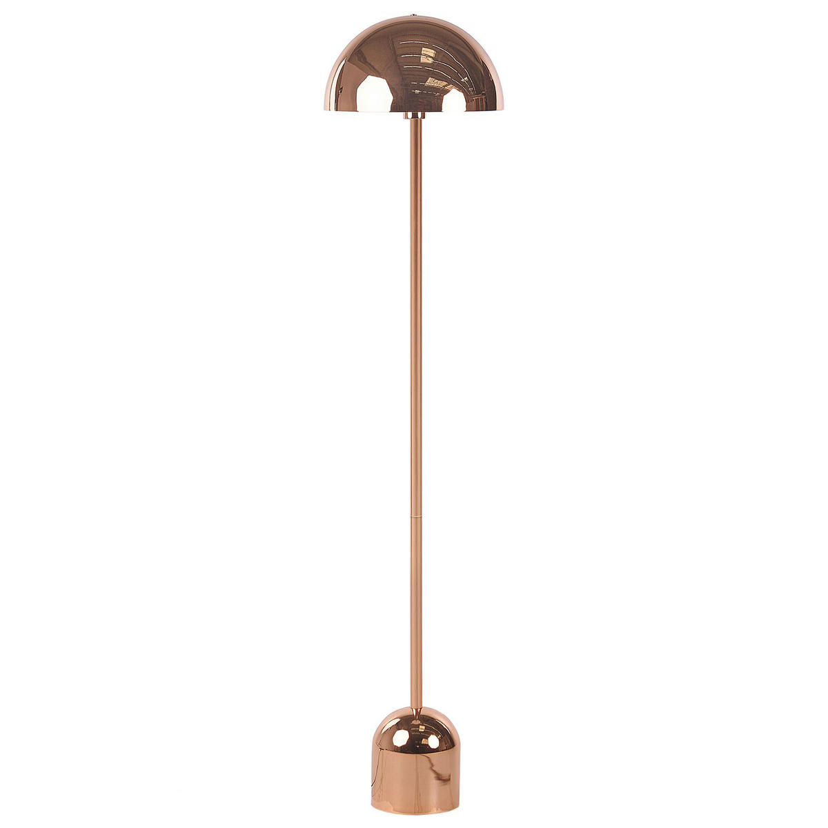 STEHLAMPE Macasia 35/35/158 cm - Kupferfarben, Metall (35/36/158cm) - Beliani