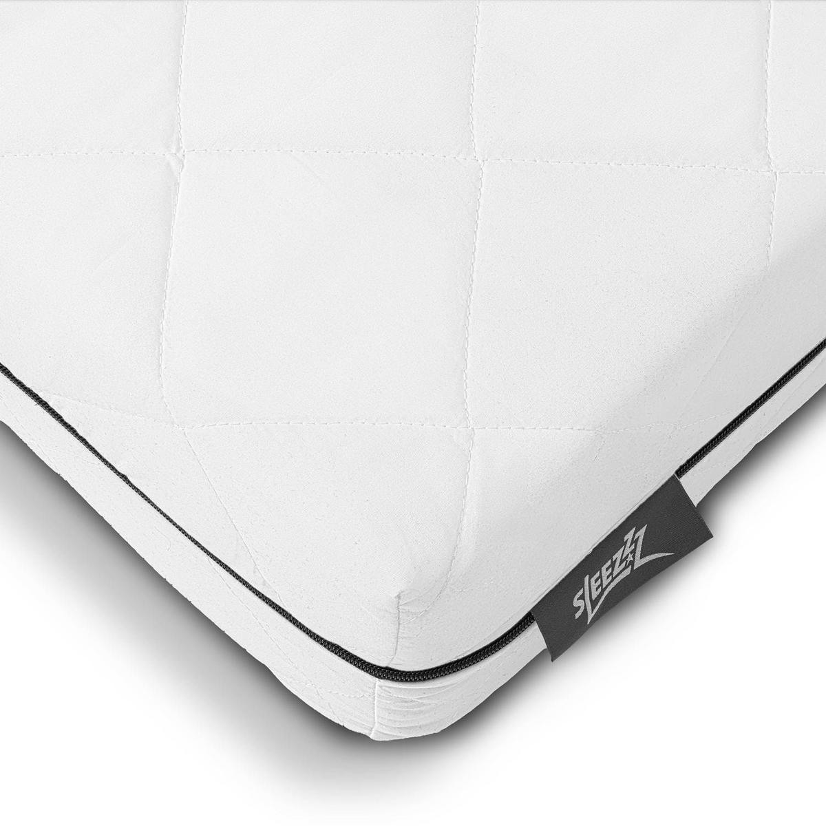 FEDERKERNMATRATZE Superior 90x200 cm - Weiß, Textil (90/200cm) - Sleezzz
