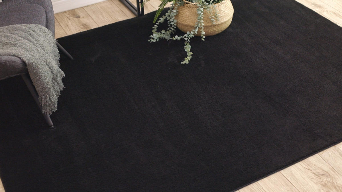TEPPICH Lindo 180/270 cm - Schwarz, Textil (180/270cm) - rugsX