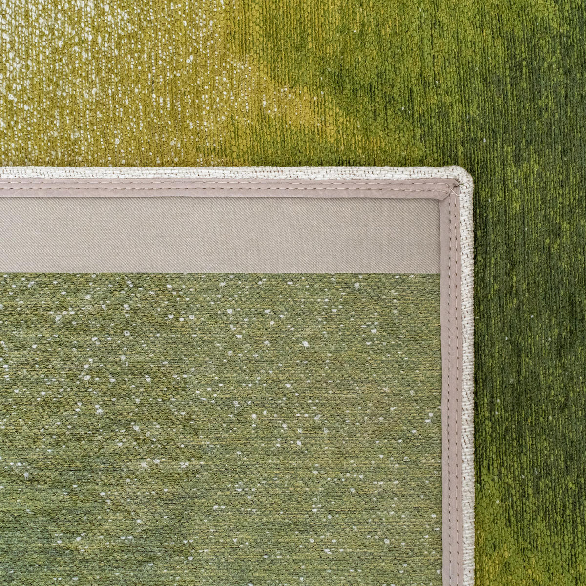 PREPROGA Drop Green Pepper 140/200 cm - zelena, umetna masa/tekstil (140/200cm) - Louis De Poortere