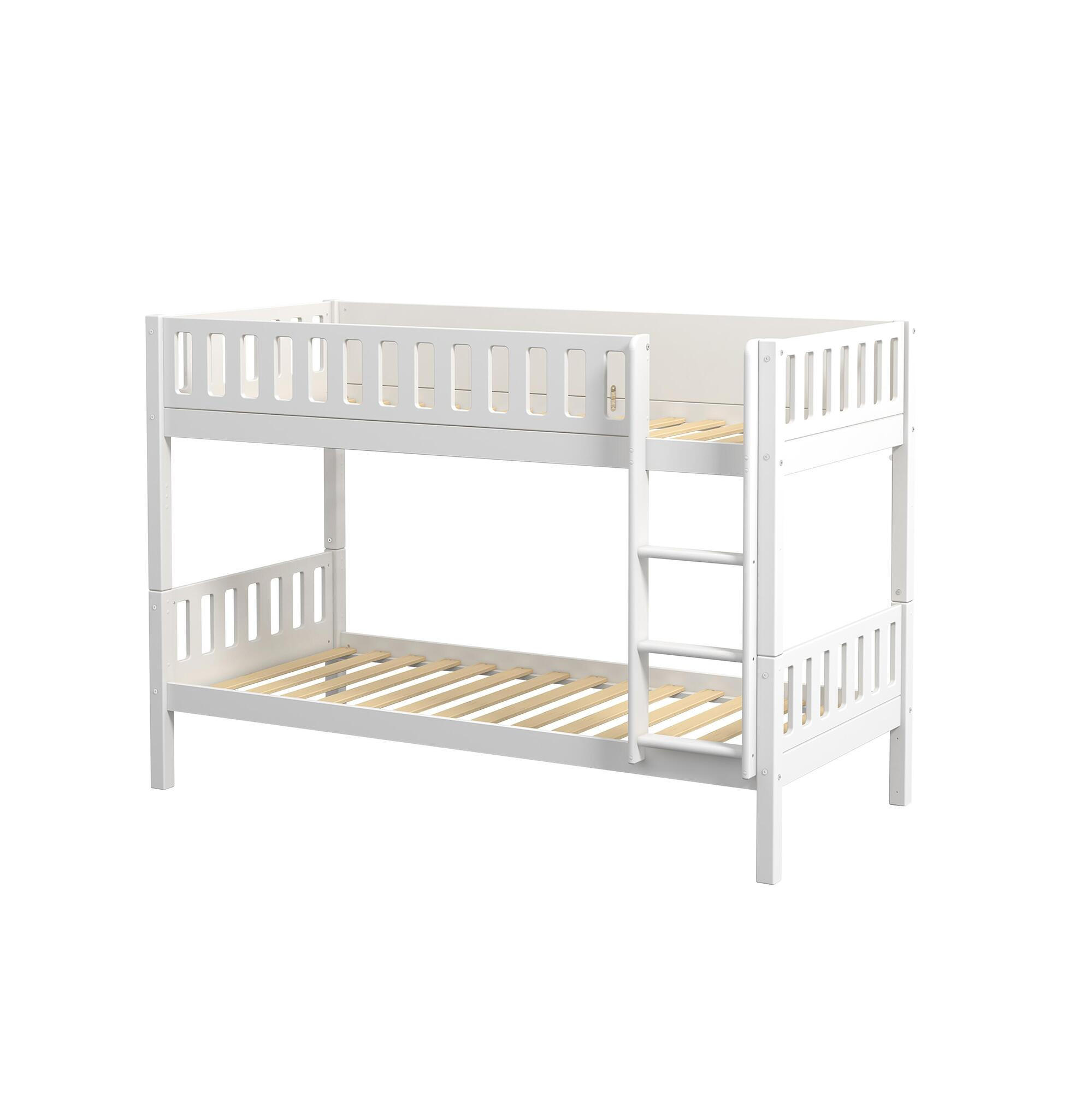 ETAGENBETT VIGGO Weiß 208x102x144 cm - Weiß, Holz - FURNLUX