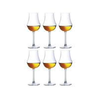 GRAPPA-GLAS Grappagläser Open Up 165 ml - 6 Stücke - Transparent, Glas (0.165L)