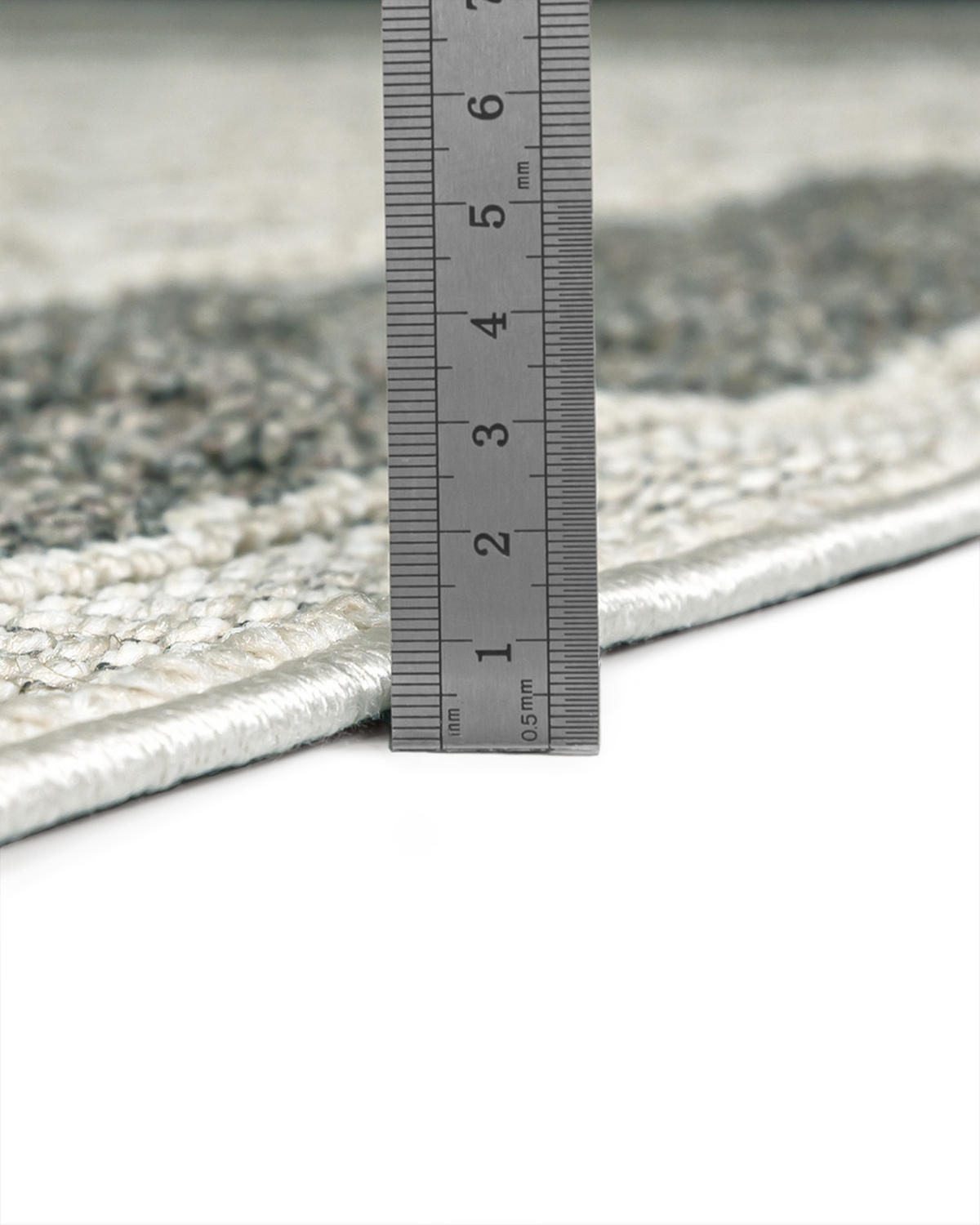 TEPPICH In-& Outdoor Cangas Genio Mazovia 120x170cm Beige Ecru Abstrakt Kurzflor - Ecru, Textil (120/170cm) - Mazovia