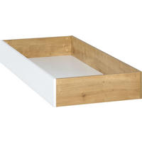 SCHUBLADE FÜR BETT NATURE - Weiß, Holzwerkstoff (61.5/149/22cm) - Vox Möbel