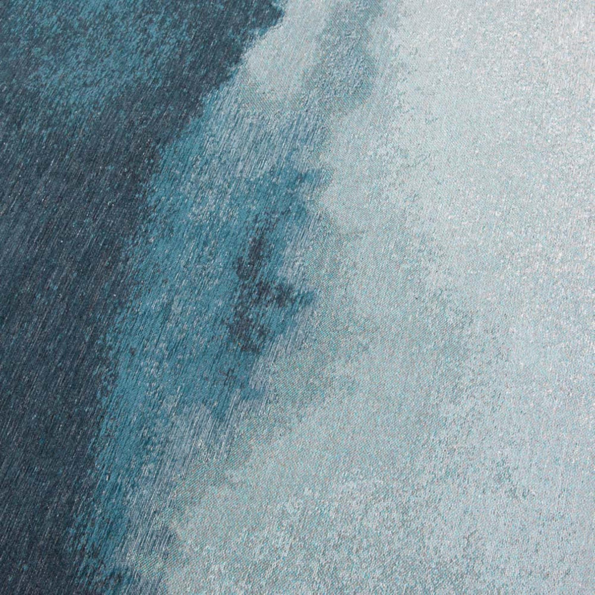 TEPPICH Inkjet Meditation Lagoon 140/200 cm - Blau, Textil (140/200cm) - Louis De Poortere