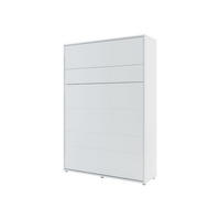 SCHRANKBETT Bed-Concept BC-01 140x200 mit zwei LED-Lampe - Weiß/Grau, Holz/Holzwerkstoff (140/200cm) - MIRJAN24