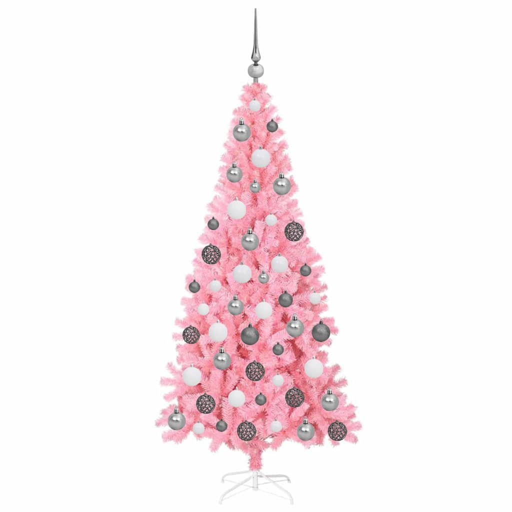 vidaXL Weihnachtsbaum Rosa 180 cm