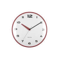 WANDUHR Brisk Dome Ø40 cm - Rot, Metall (40/1/40cm) - Karlsson