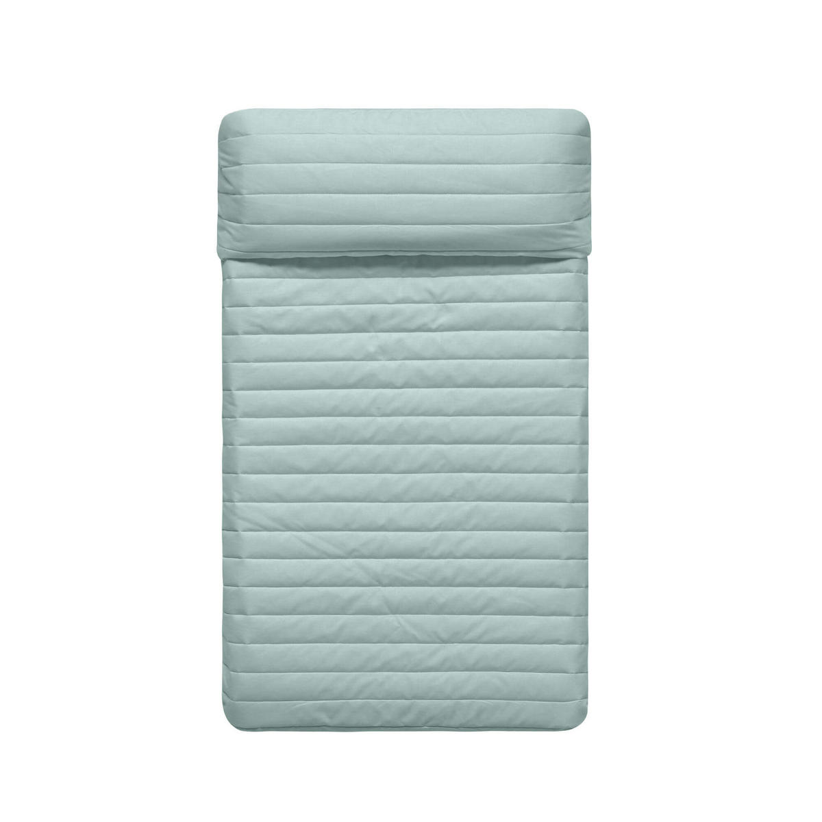 TAGESDECKE dash 100x130 cm (kinderbett) minze - Mintgrün, Textil (100/130cm) - Happy Friday