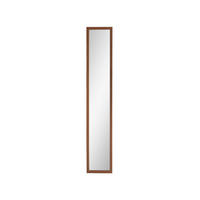 HOCHSCHRANK Twig Dunkelbraun aus Walnuss - Dunkelbraun, Holz (30/170/25cm) - Tikamoon