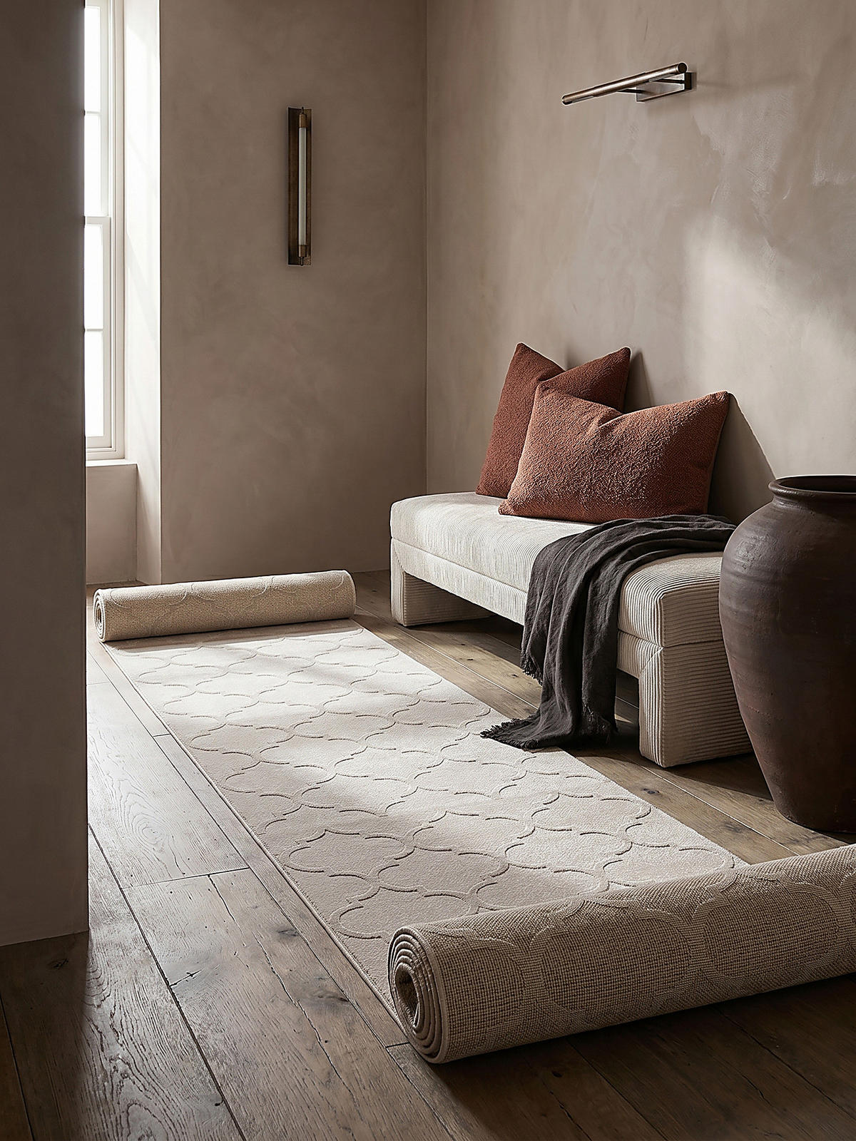 TEPPICHLÄUFER Orientalisch ERESMA Polyester Beige 80 x 150 cm - Beige, Textil (80/150cm) - KADIMA DESIGN
