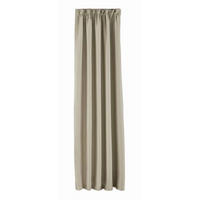 VORHANG »NewYork« HxB 245x140 cm Beige - Beige, Textil (140/245cm) - Gardinenbox
