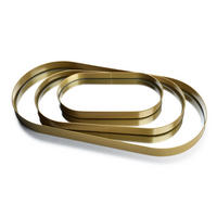 DEKOTABLETT Lucas Gold 23/23/49 cm Metall - Goldfarben, Metall (49cm) - Mondex