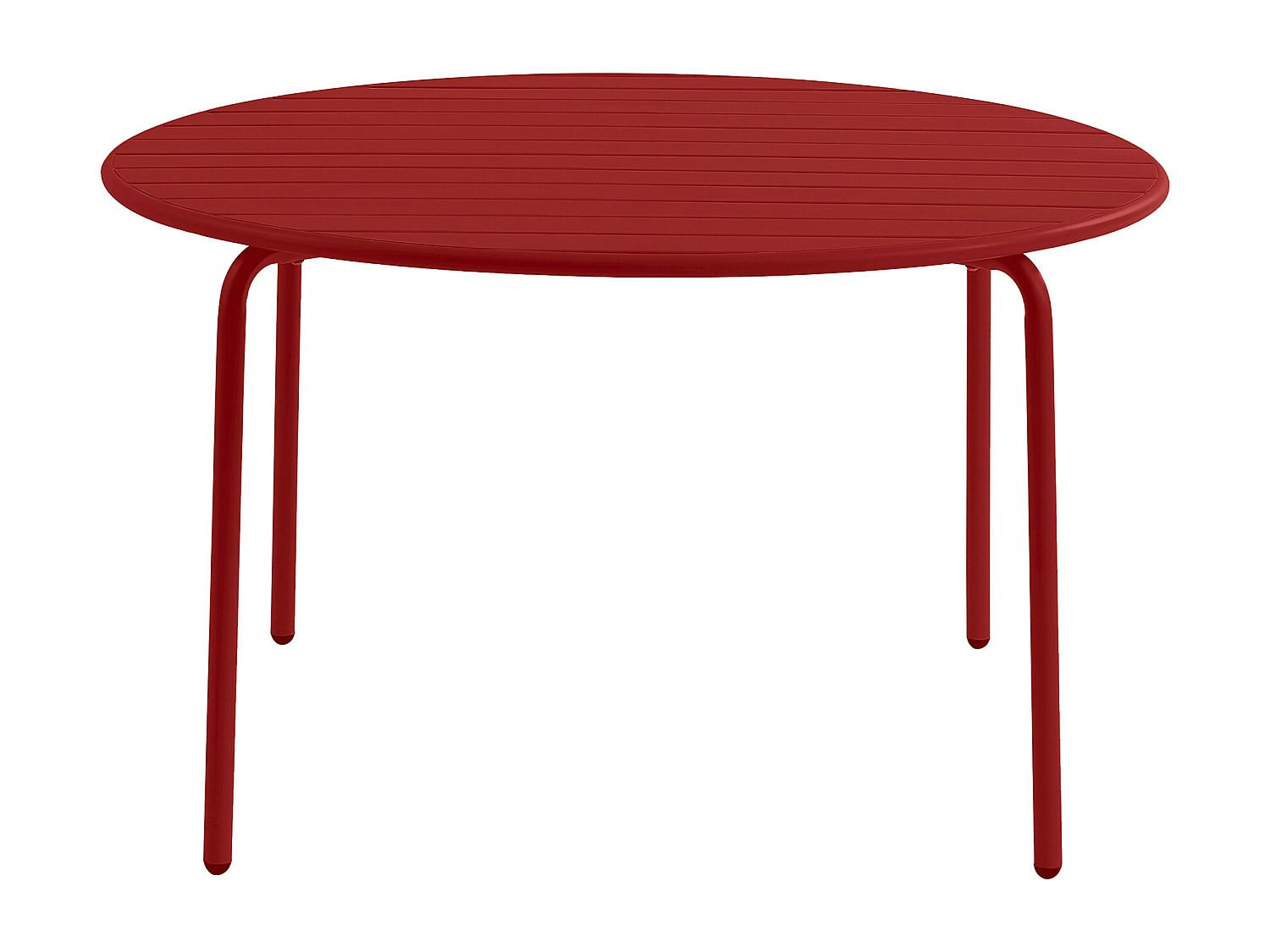 Vente-Unique GARTENTISCH Rot