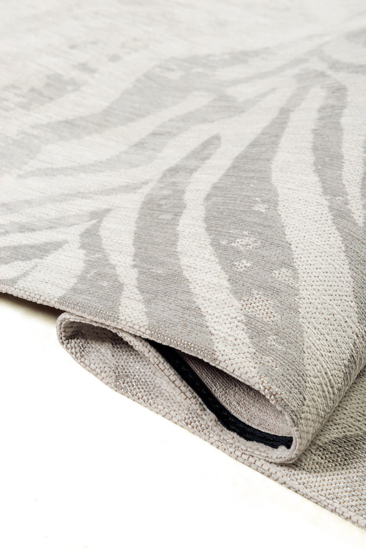 TEPPICH modern In-/Outdoor Flachgewebe SAVANE Grau 240x340 cm - Grau, Textil (240/340cm) - Novatrend