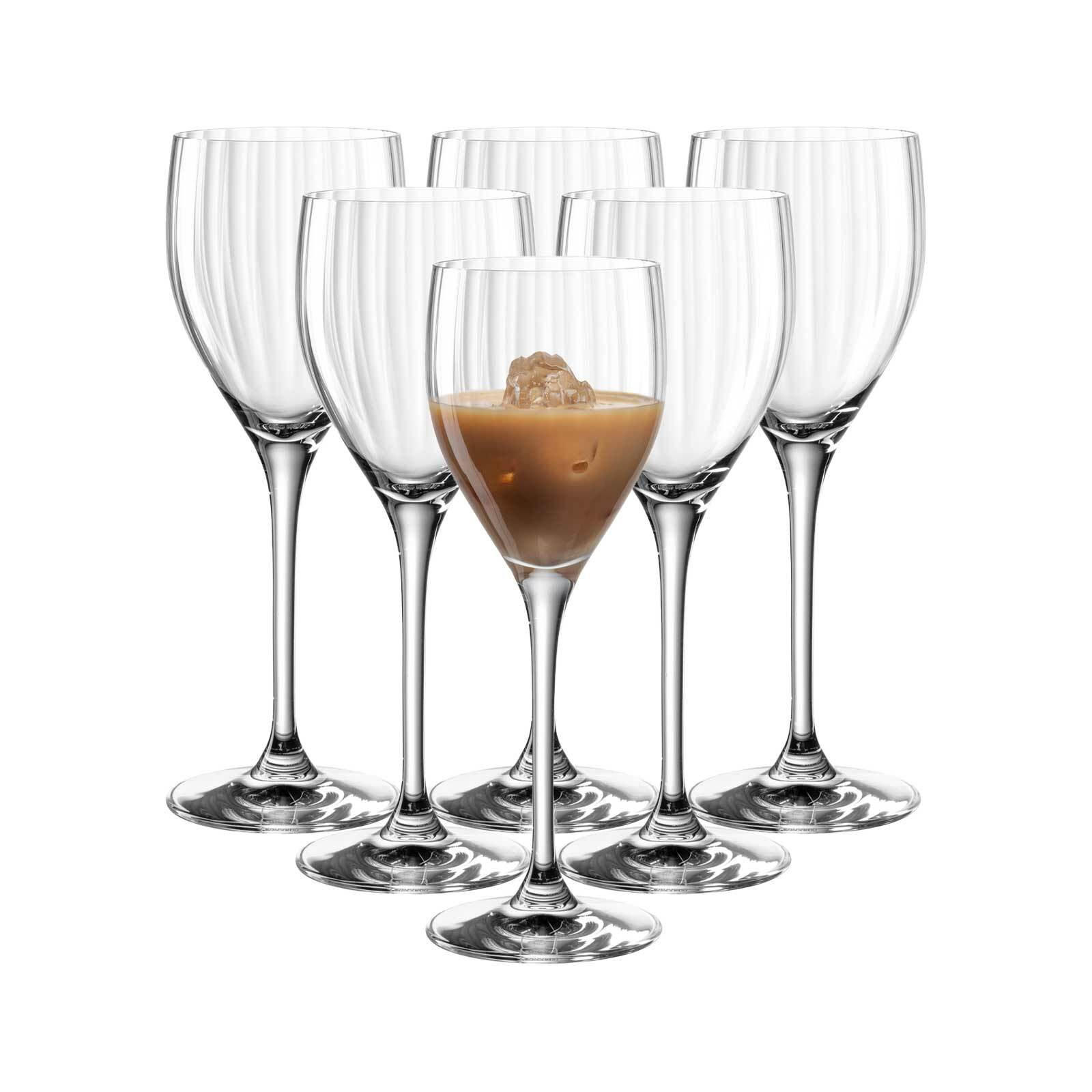 LIKÖRGLÄSER Poesia transparent 190 ml 6er Set - Transparent, Glas (0.19L) - Leonardo Living