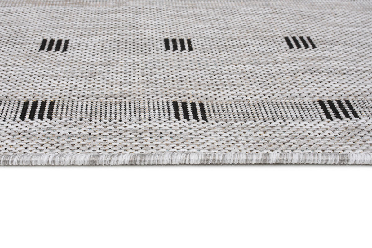 TEPPICH MELISSA Grau 140/200 cm - Grau, Kunststoff (140/200cm) - Tapiso