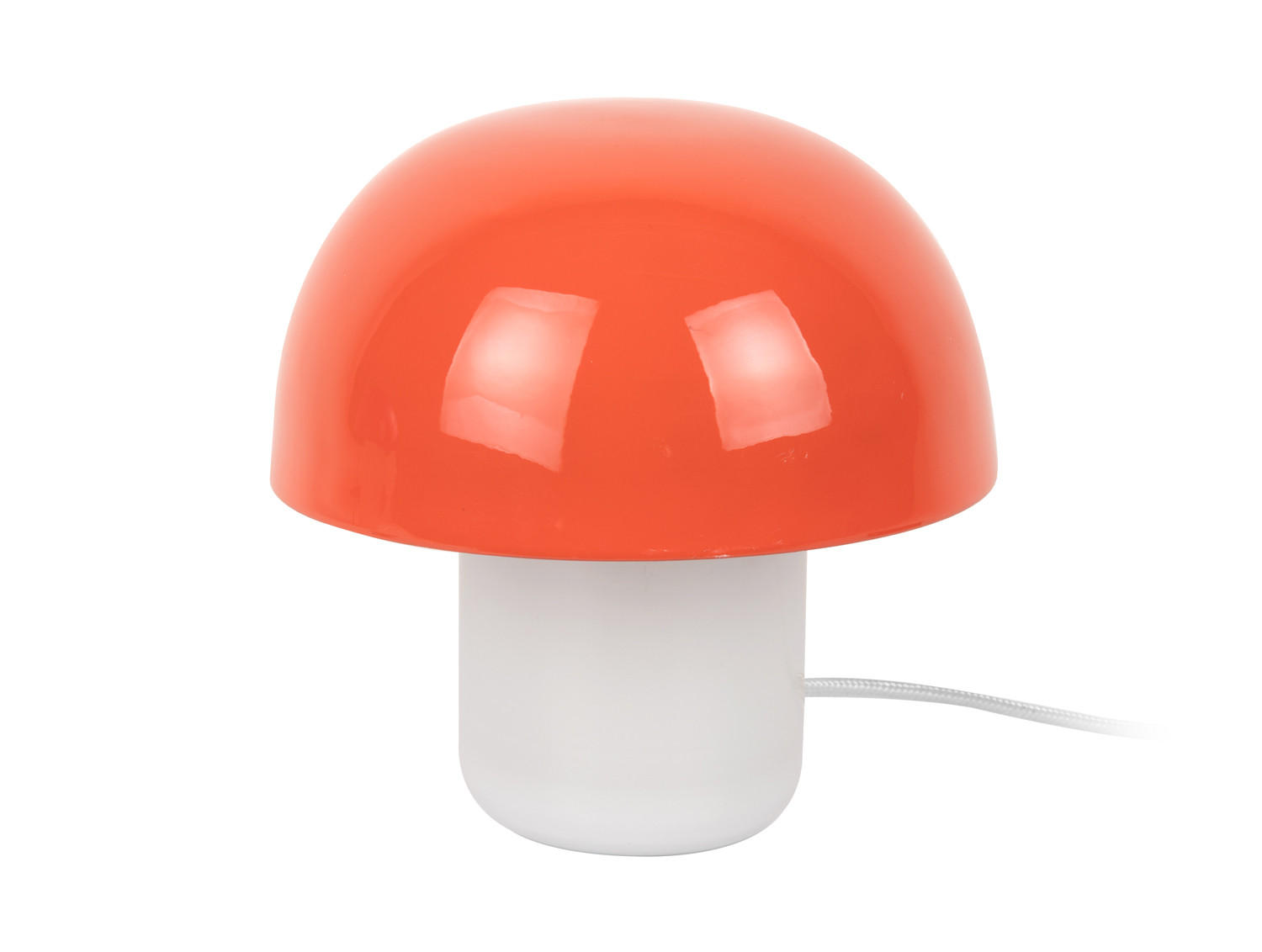 TISCHLAMPE Nuevo Mini Mushroom Orange 20/20/20 cm - Orange, Metall (20/20/20cm) - Leitmotiv