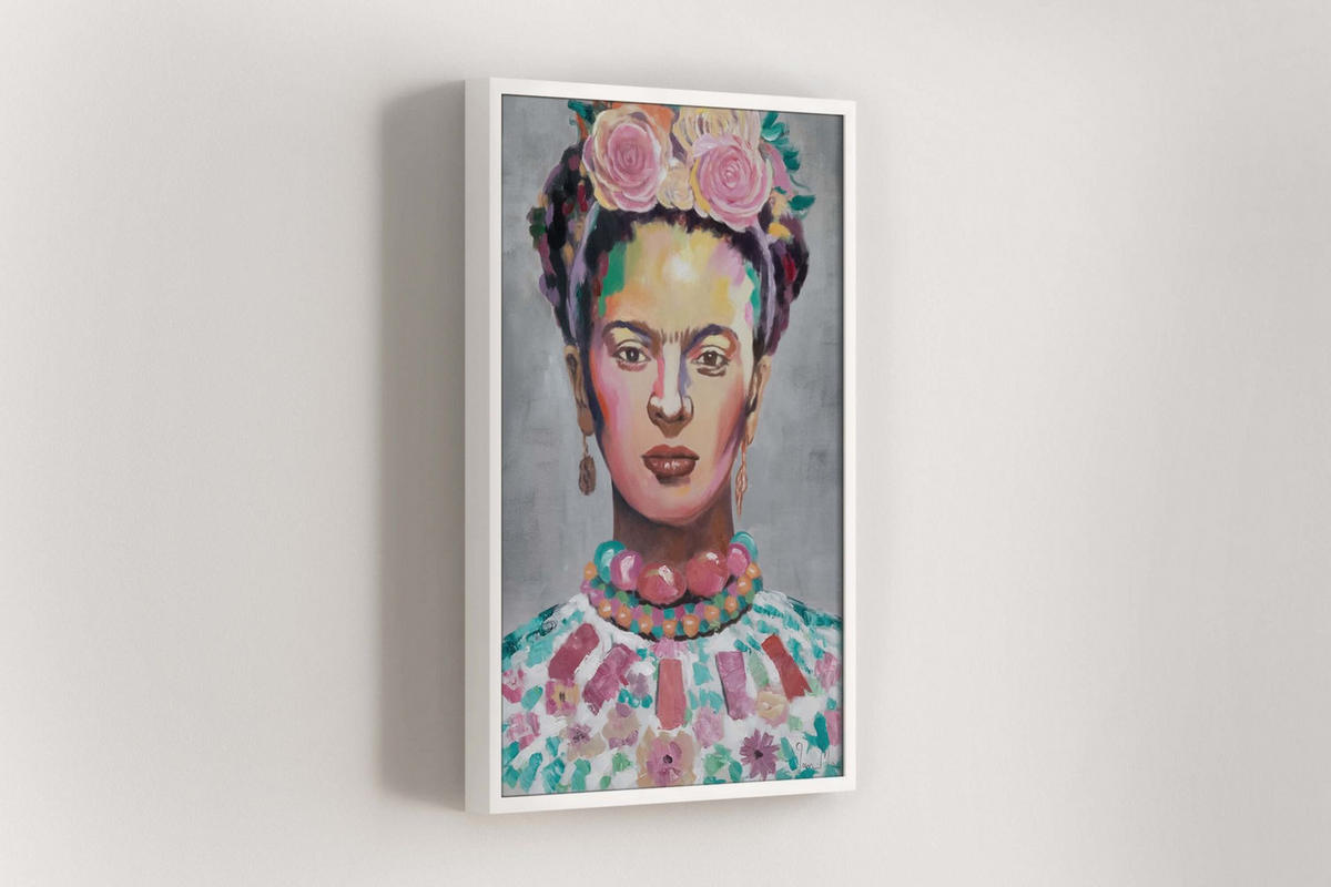 OLEJOMAĽBA 60/90 cm, Zvieratá - viacfarebná, drevo/textil (60/90cm) - KUNSTLOFT
