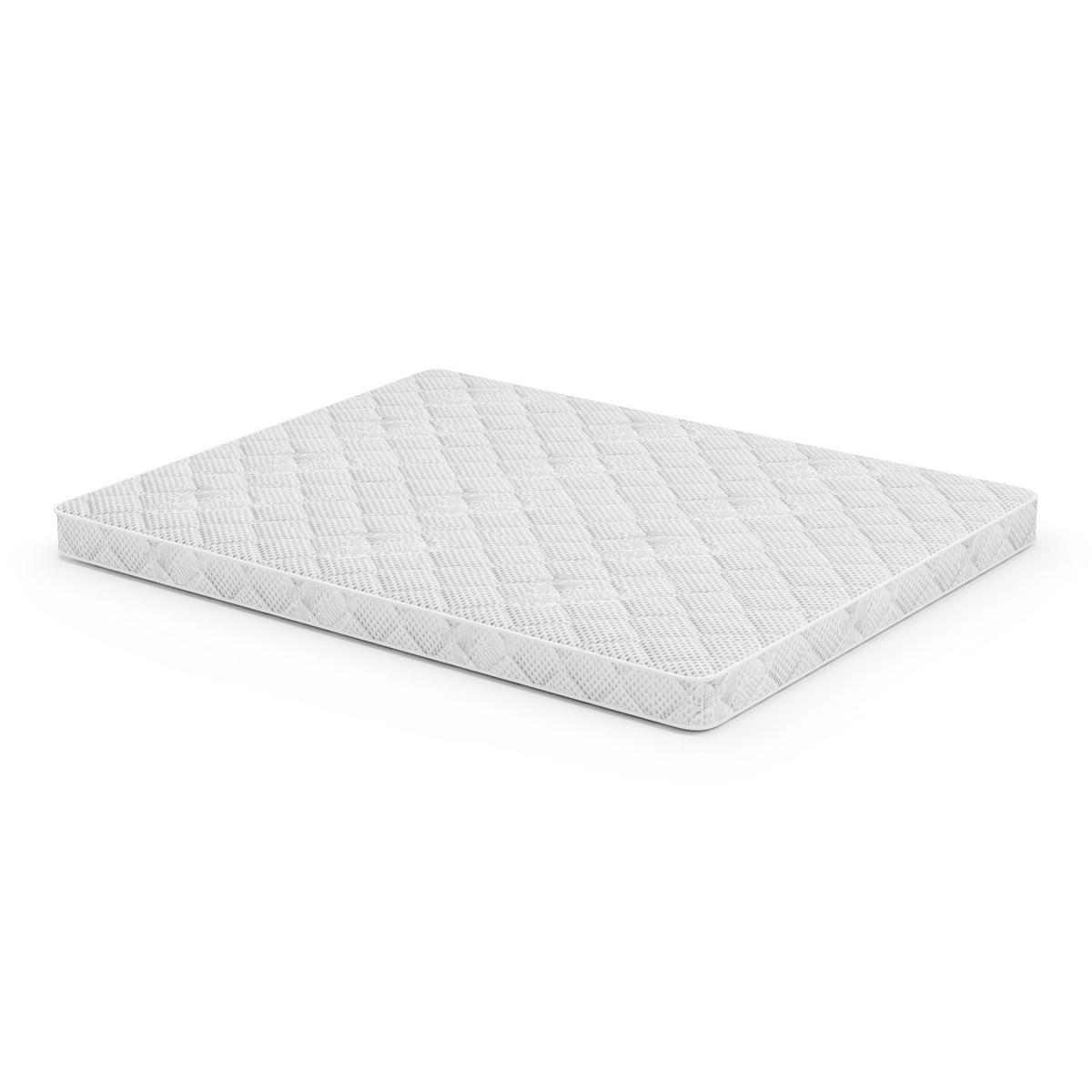 KALTSCHAUMMATRATZE Ergo+ 10 cm, Schaummatratze, H2, 160x200 - Weiß, Kunststoff (160/200cm) - Beautysofa
