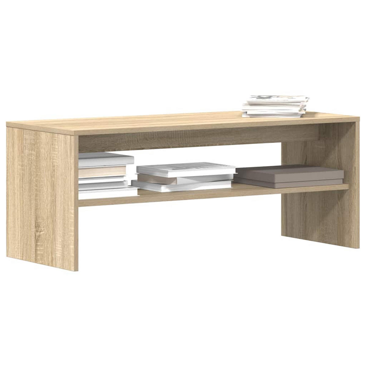 TV-SCHRANK Sonoma-Eiche 100/40/40 Cm Holzwerkstoff - Braun, Holzwerkstoff (40/40/100cm) - vidaXL