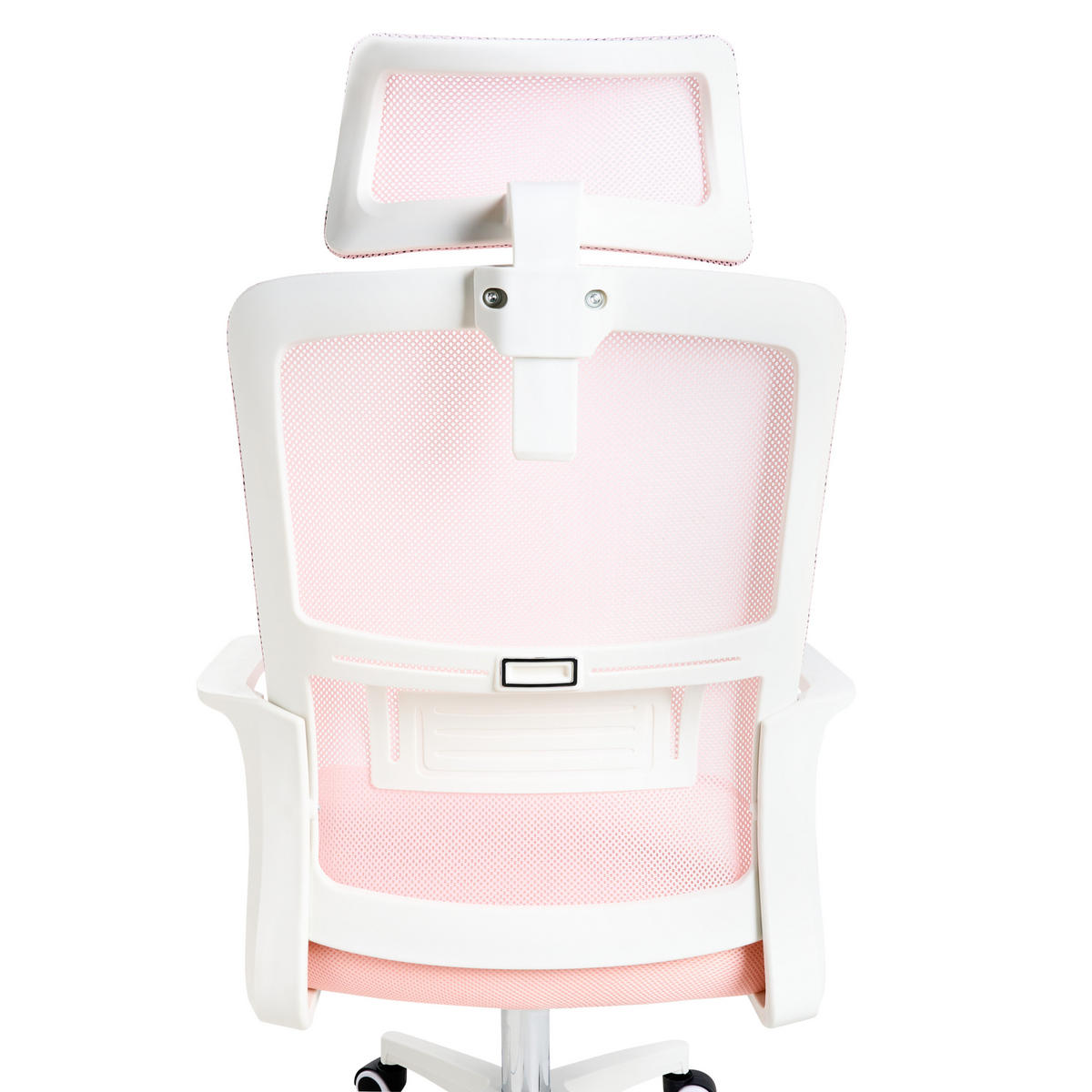 BÜROSTUHL Pastellrosa Monarch - Pink, Textil (46/110/62cm) - Beliani