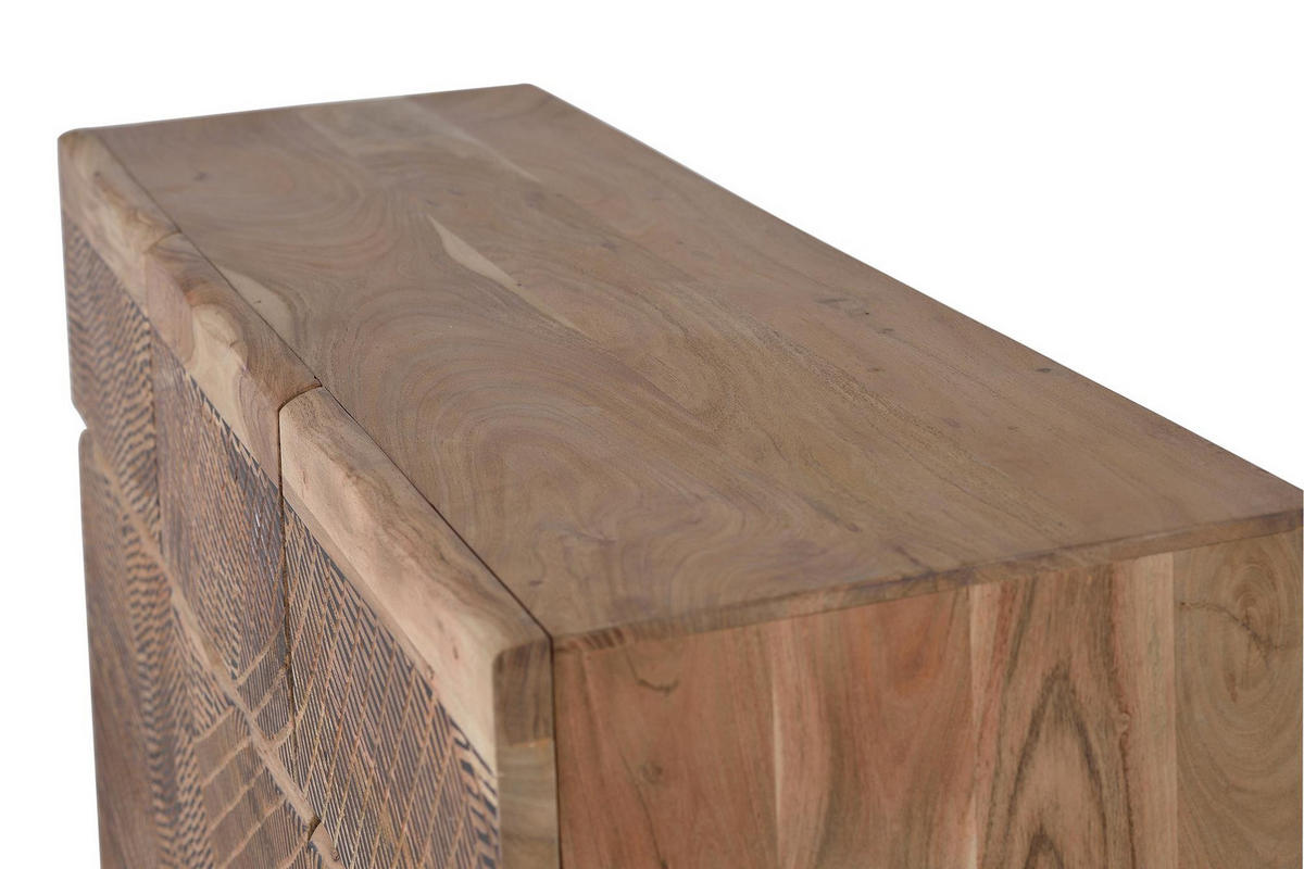 SIDEBOARD aus Akazienholz - Braun, Holz (40/90/140cm) - Giner y Colomer