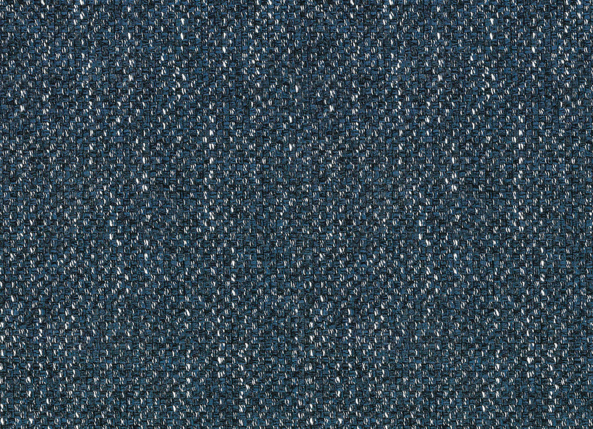 SOFA MEDIOLANE 3-Sitzer, dunkelblau - Dunkelblau, Holzwerkstoff/Textil (233/87/96cm) - Courtois Laville