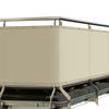 BALKONUMSPANNUNG SolVision PB2 90/500 cm Creme PE - Creme, Kunststoff (500/90cm) - Sol Royal