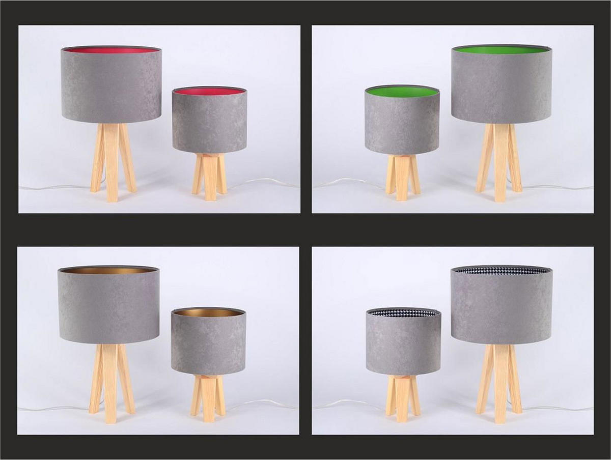 HÄNGELEUCHTE Grau 50/25 cm - Goldfarben/Grau, Kunststoff (50/0.8/25cm) - ONZENO