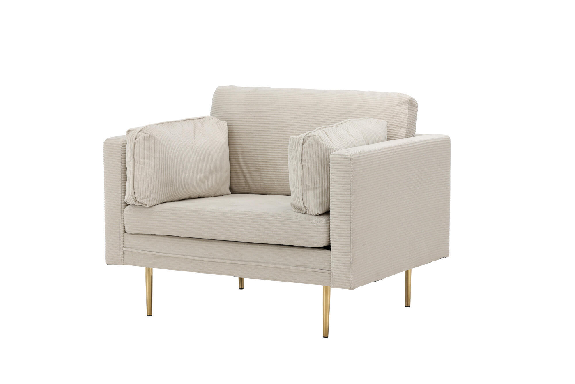 SESSEL BOOM Beige 110x90x88 cm - Beige, Textil (110/88/90cm) - FURNLUX
