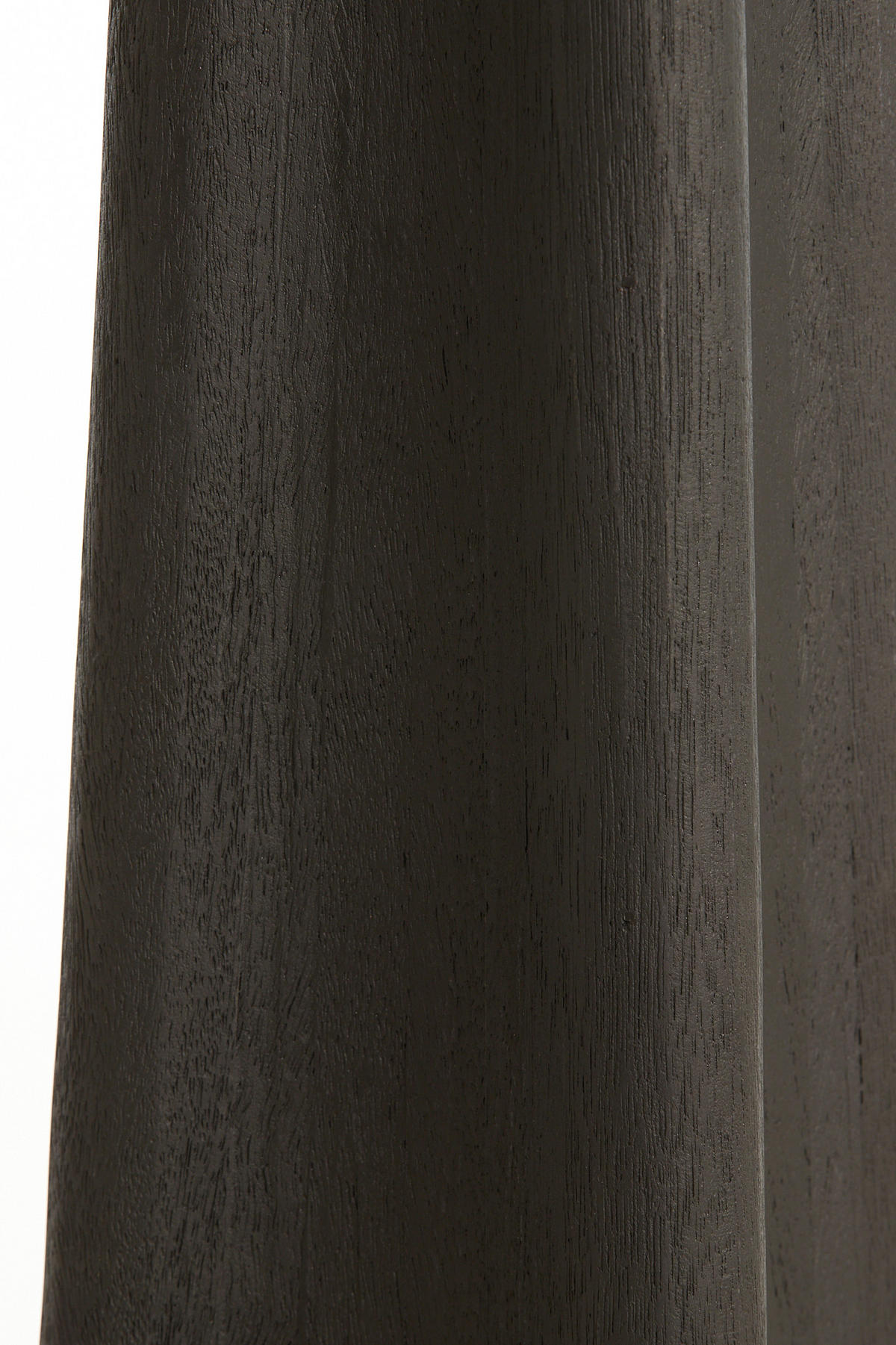 STEHLEUCHTE Navelli Schwarz Ø23/125 cm - Schwarz, Holz (23/23/125cm) - Light & Living