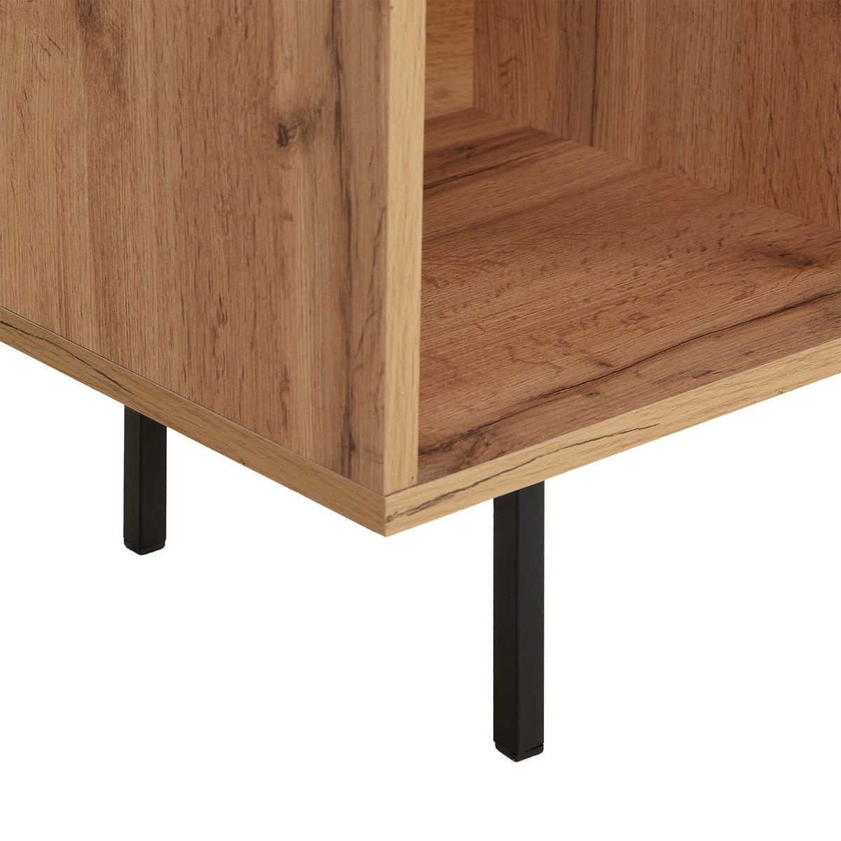 LOWBOARD 140/52/35 cm Eichenoptik - Braun, Holzwerkstoff (140/52/35cm) - Homestyle4u