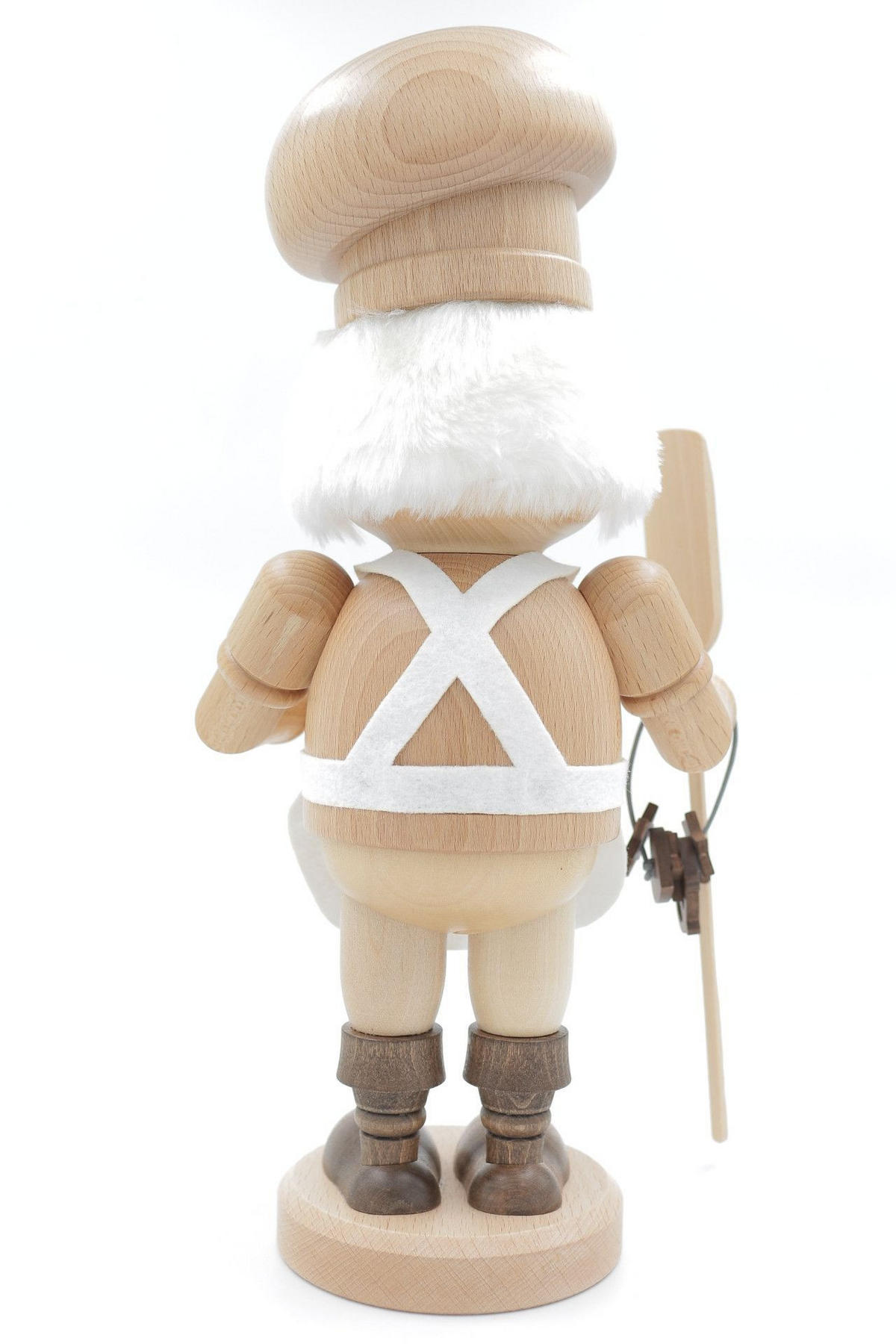 RAUCHFIGUR Wichtel Bäcker natur 32 cm - Multicolor, Holz (15/33/0.1cm)