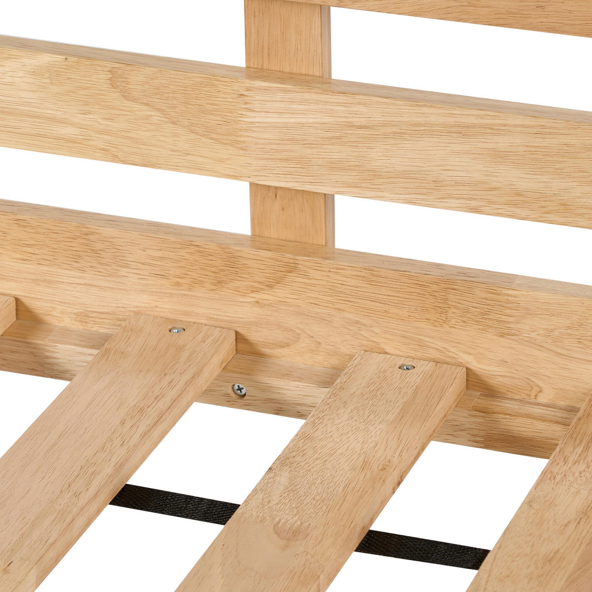 PAT DE ZI lemn 90/200 cm culoare naturală Theza - culoare naturală, lemn (90/200cm) - Beliani