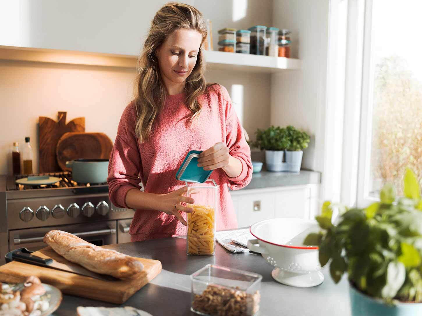 Thumbnail - Mepal Vorratsdose, Weiß, Kunststoff, 9.4x21.7x14.5 cm, Küchenzubehör, Vorratsbehälter, Vorratsdosen