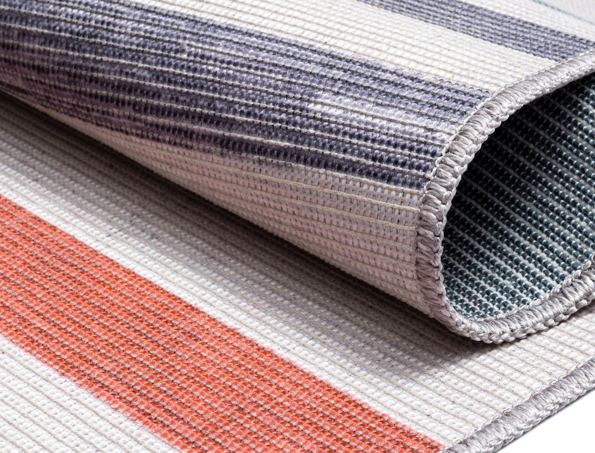 TEPPICH Liran Dunkelblau,Currygelb,Petrol 160/230 cm - Dunkelblau, Textil (160/230cm) - My-Rug