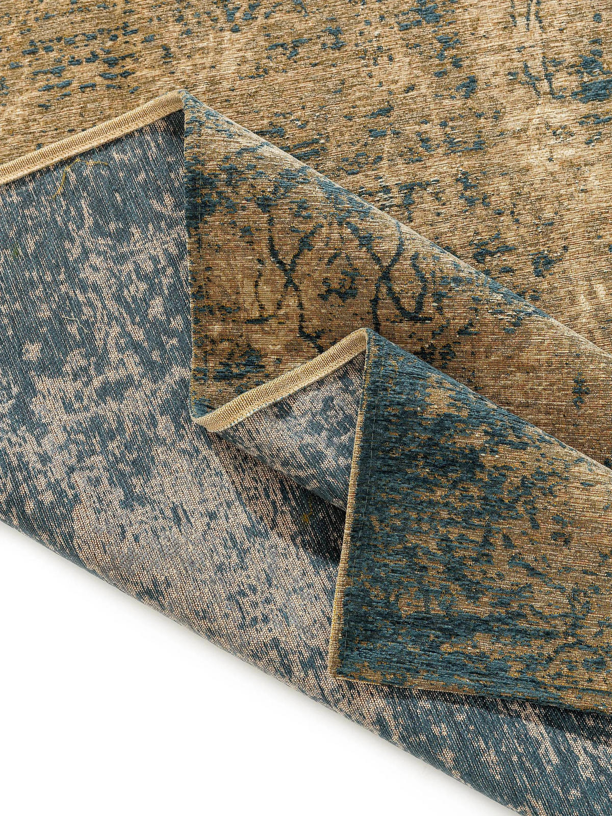 FLACHGEWEBETEPPICH Frencie Beige 80x165 cm - Beige, Textil (80/165cm) - benuta Nest